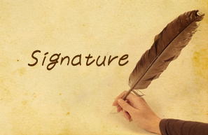 signature